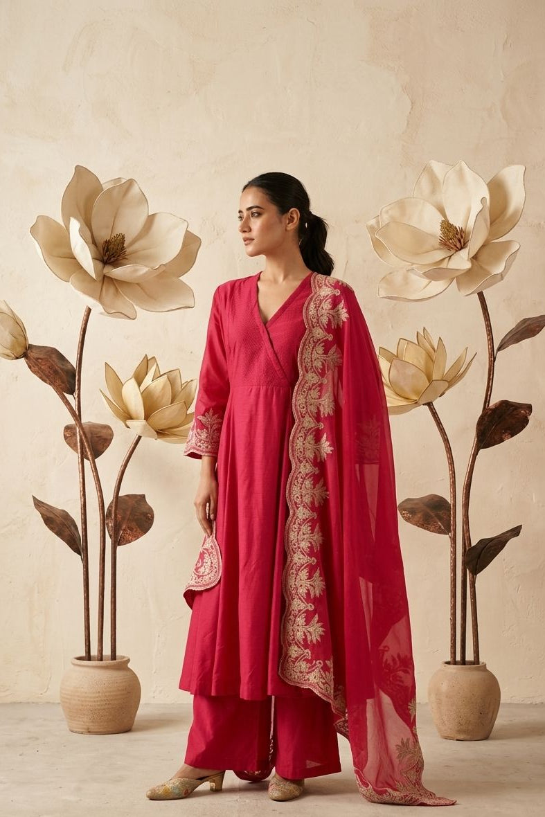 Scarlet Grace Embroidered Kurta Set