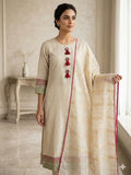 Ethni Sandstone Thread Suit Set